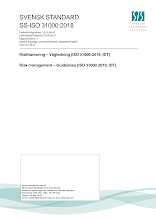 Riskhantering - Vägledning (ISO 31000:2018, IDT)