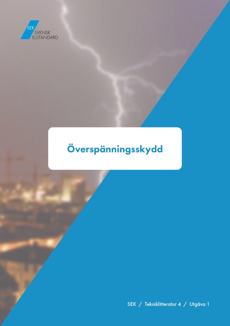 SEK Tekniklitteratur 4 – Överspänningsskydd