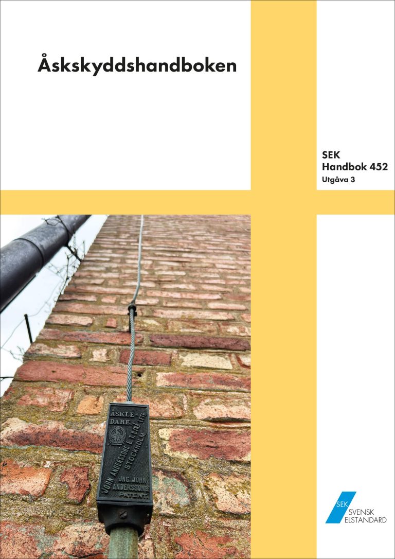 SEK Handbok 452 - Åskskyddshandboken